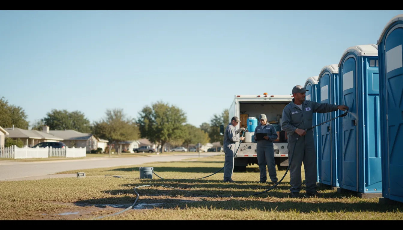 Long-Term Portable Toilet Rental in Alderson, OK near me